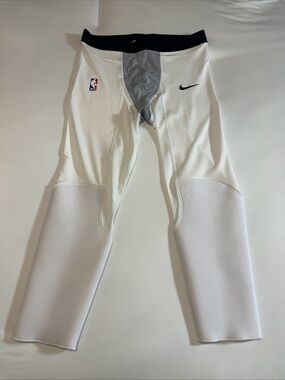 Nike Pro NBA Compression Tights  Knee White Gray 2XLT & 3XLT Brand New